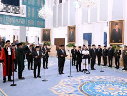 Panglima TNI Hadiri Pengucapan Sumpah Hakim Konstitusi, Pelantikan Anggota Ombudsman RI dan Pelantikan Duta Besar  RI