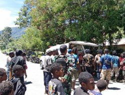 Koramil 1714-01/ILU Lakukan Penjemputan Jenazah oleh Aparat Gabungan TNI dan Polri Distrik ILU