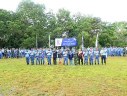 Sinergi TNI-Polri dan Masyarakat Peringati HUT ke-80 TNI AU, Lanud Sjamsudin Noor Gelar Karya Bakti di Pasar Ulin Raya Banjarbaru