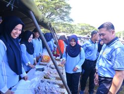 Semarakkan HUT ke-80, TNI AU Wilayah Makassar Gelar Bazar Murah