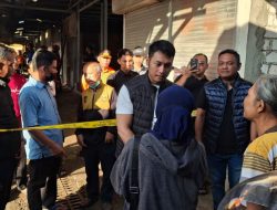 Bupati dan Kapolres Tinjau Pasar Baru Pagi Hari, 41 Kios Terdampak Kebakaran Dini Hari