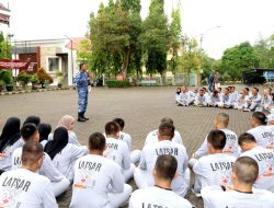 Tanamkan Semangat Disiplin dan Jiwa Bela Negara, Personel Lanud Sjamsudin Noor Hadir Humanis di BPSDMD Kalsel Pada Latsar CPNS KPU 2026