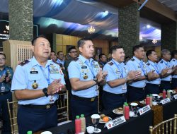 Danlanud Sultan Hasanuddin Hadiri Taklimat Presiden Republik Indonesia