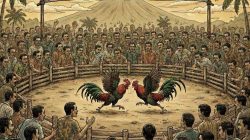 ‎Praktik Judi Sabung Ayam di Desa Njari Blitar, Masyarakat Mengeluh Aparat Seakan Tutup Mata