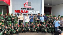 Tinjau Gerai KDMP Kampung Baru, Menko Pangan Zulkifli Hasan Pastikan Kesiapan Operasional, Danramil Darwin: Pembangunan Rampung 92 Hari