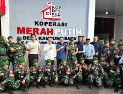 Tinjau Gerai KDMP Kampung Baru, Menko Pangan Zulkifli Hasan Pastikan Kesiapan Operasional, Danramil Darwin: Pembangunan Rampung 92 Hari