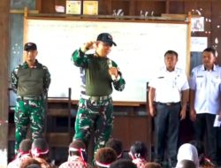 Koops TNI Habema Gelar Bhakti Pertiwi Hardiknas 2026 di SDN 1 Pomako