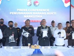 Polda Jatim Musnahkan 22,226 Kg Kokain, Tegaskan Komitmen Perang Melawan Narkoba