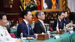 Perkuat Kemitraan Strategis Melalui Pertemuan Bilateral, Panglima TNI Dampingi Menhan RI Terima Kunjungan Menhan Jepang