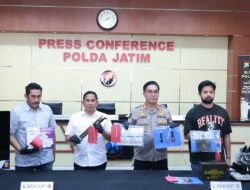 Polda Jatim Bongkar Komplotan Curat Lintas Provinsi, Beraksi di 13 TKP