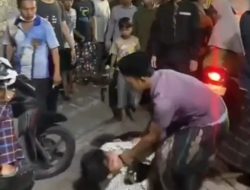 Maling Motor di Bulak Banteng Surabaya.Apes!. Satu dari Dua Pelaku Bonyok di Hajar Massa