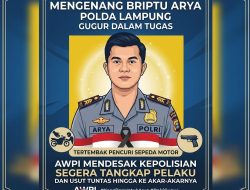 Gugur Saat Tegur Komplotan Curanmor, Bripka Arya Supena Ditembak di Bandar Lampung, Polda Buru Pelaku hingga ke Akar