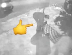 Viral di Medsos, Maling Besi Penutup Saluran Jalan Ngagel Surabaya Terekam CCTV