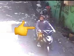 Terekam CCTV di Indrapura Surabaya, Dua Jambret Merampas Paksa HP Milik Bocah