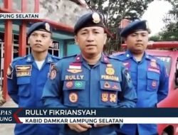 Januari-Mei 2026, Damkarmat Lamsel Catat 37 Kebakaran dan 265 Evakuasi, Kerugian Capai Miliaran Rupiah