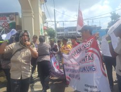 LSMB Geruduk Kejati Lampung, Desak Usut Aktor Intelektual dan Dugaan TPPU Bupati Pesawaran Nanda Indira di Kasus Korupsi SPAM Rp 8,2 Miliar