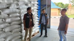 Satgas Pangan Polres Ngawi Cek Gudang Bulog Pastikan Stok Beras dan Jagung Aman