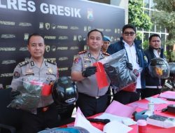 Gerak Cepat Polres Gresik Amankan 8 Oknum Suporter Terlibat Pengeroyokan
