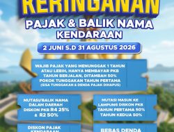 Pemprov Lampung Beri Keringanan PKB 2026, Diskon Hingga 25% dan Hapus Denda Berlaku 2 Juni-31 Agustus