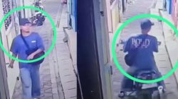 Pelaku Gasak Motor Supra X di Kalimas Udik Surabaya: Tertangkap Kamera CCTV Maling Motor 4
