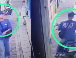 Pelaku Gasak Motor Supra X di Kalimas Udik Surabaya: Tertangkap Kamera CCTV Maling Motor