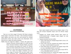 Lebih Mudah Seekor Unta Melewati Lubang Jarum, Dugaan Gambaran Hukum di Magetan