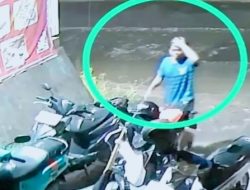 Pelaku Terekam CCTV: Maling Motor Beraksi di Angkringan Kawasan Pakal Surabaya