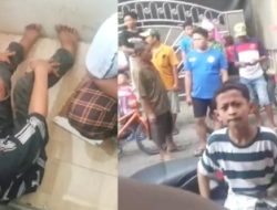 Viral.! Pria Jadi Sasaran Amukan Warga, Diduga Penipuan di Dukuh Bulak Banteng Sekolah