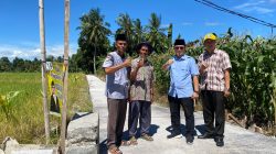 Anggota DPRD dari Fraksi Golkar "Al-Akhran Gercep" Tangani Aspirasi Warga Mekarmulya Terjawab terkait Jalan Cor 2