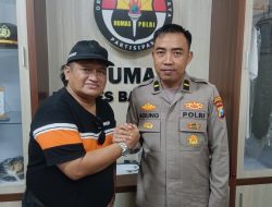 Penasehat KWI Abah Samsul Arifin Jalin Sinergitas dan Pererat Silaturahmi dengan Kasi Humas Polres Bangkalan