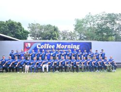 Pererat Sinergitas, Lanud Sultan Hasanuddin Gelar Coffee Morning dan Latihan Menembak Eksekutif Bersama Forkopimda