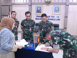 Danlanud Sultan Hasanuddin Saksikan Tahap Akhir Pelepasan Hak Tanah Pengganti Aset TNI AU Becakayu