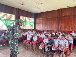 TNI Tanamkan Wawasan Kebangsaan Melalui Program Papua Pintar