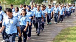 Langkah Seirama, Silaturahmi Terjaga, Soliditas Personel Semakin Menyala! Danlanud Sjamsudin Noor Rajut Kebersamaan Melalui Olahraga Bersama