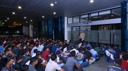 Cegah Penyalahgunaan Narkoba dan LGBT, Lanud Sultan Hasanuddin Gelar Apel Malam dan Tes Urine Prajurit Bujangan 2