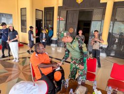 Kodim 1714/Puncak Jaya Bersama Pemda Laksanakan Jumat Sehat Yang Penuh Berkah