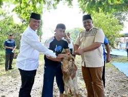 Tak Sekedar Kurban, Lanud Sjamsudin Noor Rajut Kebersamaan dan Kepedulian Semangat Berbagi Kepada Sesama di Hari Raya Idul Adha 1447 H/2026 M