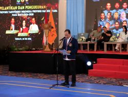 Ketum PBTI Letjen TNI Richard Tampubolon Lantik Pengurus Provinsi Taekwondo Indonesia Maluku Utara 2026-2030
