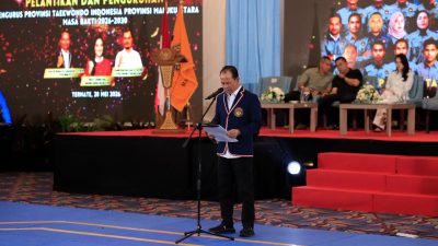 Ketum PBTI Letjen TNI Richard Tampubolon Lantik Pengurus Provinsi Taekwondo Indonesia Maluku Utara 2026-2030 7