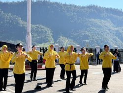Kodim 1714/PJ, Polri dan  Pemda Rutin Gelar Jumat Sehat, Pererat Kebersamaan dan Kesehatan