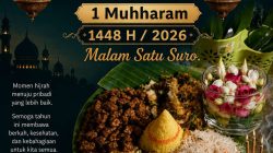 Segenap Redaksi & Wartawan Media Online transpos.id Mengucapkan: SELAMAT TAHUN BARU ISLAM 1 MUHARRAM 1448 HIJRIAH / TAHUN 2026 MASEHI