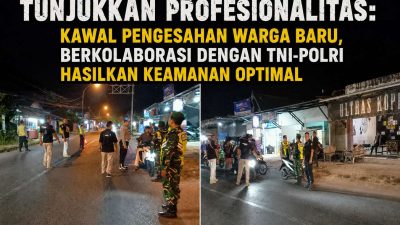 Pamter Parengan Tunjukkan Profesionalitas: Kawal Pengesahan Warga Baru, Berkolaborasi dengan TNI-Polri Hasilkan Keamanan Optimal 6