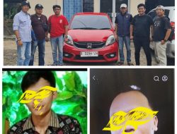 Gerak Cepat Polisi, Mobil Honda Brio Merah Hasil Curanmor di Pantai Sanggar Ditemukan di Candipuro, 2 Penadah Diamankan
