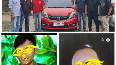 Gerak Cepat Polisi, Mobil Honda Brio Merah Hasil Curanmor di Pantai Sanggar Ditemukan di Candipuro, 2 Penadah Diamankan 6