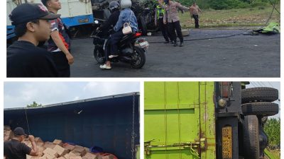 Tabrakan Beruntun 3 Truk Fuso di Jalinsum Penengahan, 2 Orang Tewas dan 3 Luka-Luka Diduga Akibat Rem Blong 6