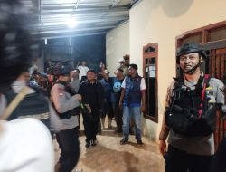 Massa Padati Rumah Kades, Polisi dan Brimob Evakuasi Dua Terduga Pelaku Curat di Natar 2