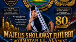 Majelis Sholawat Fihubbi Rohmatan Lil Alamin Dukung Penuh HUT Bhayangkara ke-80, Siap Sukseskan Sholawat Akbar PW FRN Counter Polri di Banyuwangi