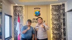Upaya Mempererat Silaturahmi, Penasehat KWI dan Kapolsek Kenjeran Bertemu di Ruang Kerjanya