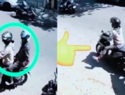 Aksi Dua Pelaku Curanmor Terekam Kamera CCTV: Dijalan KH. Moh. Kholil, kabupaten Bangkalan