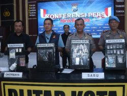 Polres Blitar Kota Ungkap Kasus Narkoba 14 Tersangka Diamankan